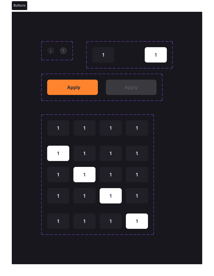 Solflare token detail screen